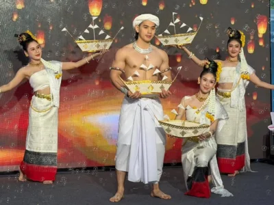 Wednesday, October 22, 2025 Mr. Phonthep Ruairin, Phuket Chamber of Commerce Director Attended the opening ceremony of _Lampang Roadshow to Andaman_ (10)