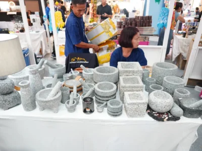 Wednesday, October 22, 2025 Mr. Phonthep Ruairin, Phuket Chamber of Commerce Director Attended the opening ceremony of _Lampang Roadshow to Andaman_ (2)