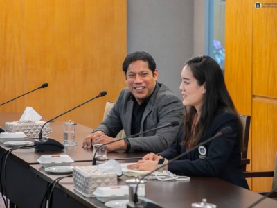 Attended a meeting to discuss the topic of Business and Human Rights at the College of Management. Mahidol University1