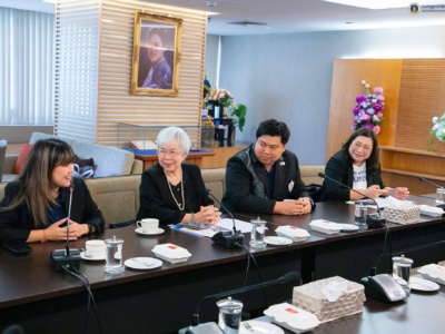 Attended a meeting to discuss the topic of Business and Human Rights at the College of Management. Mahidol University2