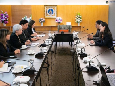 Attended a meeting to discuss the topic of Business and Human Rights at the College of Management. Mahidol University4