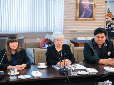 Attended a meeting to discuss the topic of Business and Human Rights at the College of Management. Mahidol University7