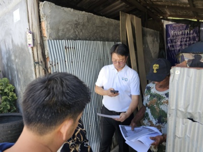 Visited the Saphan Hin village community area In Phuket Municipality To inspect and improve the bathroom Ready to change sanitary ware for the elderly1