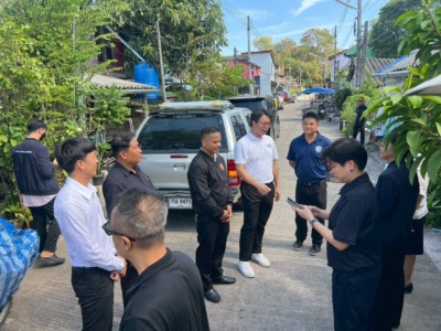 Visited the Saphan Hin village community area In Phuket Municipality To inspect and improve the bathroom Ready to change sanitary ware for the elderly5